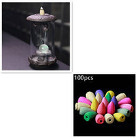 Indoor Incense Tower Incense Cone Incense View Smoke - Fun Gifts & More