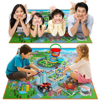 Traffic route map crawling mat 120CM - Fun Gifts & More