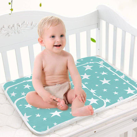 New Baby Breathable And Baby Changing Cotton Cartoon Waterproof Pad - Fun Gifts & More