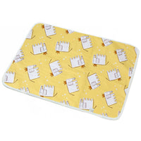 New Baby Breathable And Baby Changing Cotton Cartoon Waterproof Pad - Fun Gifts & More