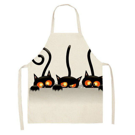 Cute Cartoon Cat In Apron - Fun Gifts & More