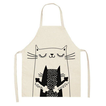 Cute Cartoon Cat In Apron - Fun Gifts & More