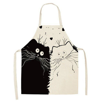 Cute Cartoon Cat In Apron - Fun Gifts & More