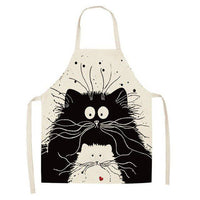 Cute Cartoon Cat In Apron - Fun Gifts & More