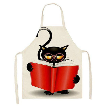 Cute Cartoon Cat In Apron - Fun Gifts & More