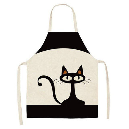 Cute Cartoon Cat In Apron - Fun Gifts & More