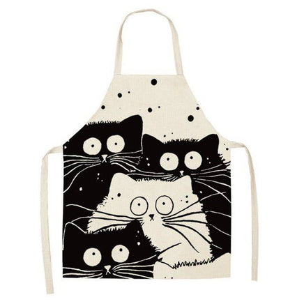 Cute Cartoon Cat In Apron - Fun Gifts & More