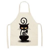 Cute Cartoon Cat In Apron - Fun Gifts & More