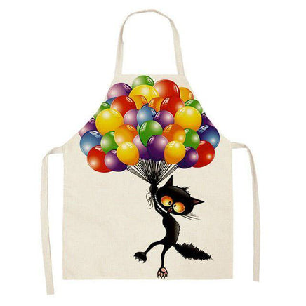 Cute Cartoon Cat In Apron - Fun Gifts & More