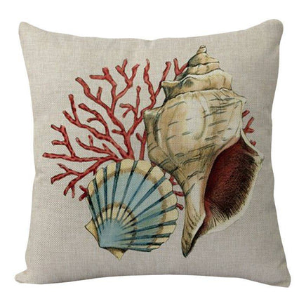 Cushion Covers Sea Turtle Printed Throw Pillow Cases For Home Decor Sofa Chair Seat - Fun Gifts & More