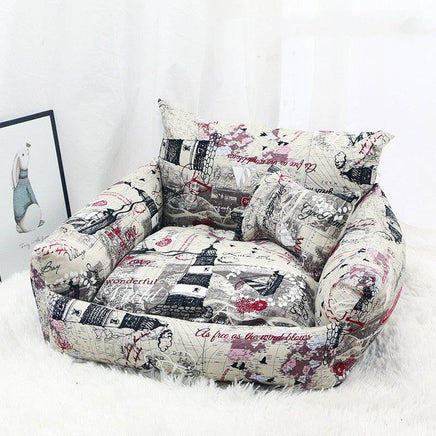 Pet Couch Seat Autumn And Winter Sofa Pet Nest Canvas - Fun Gifts & More