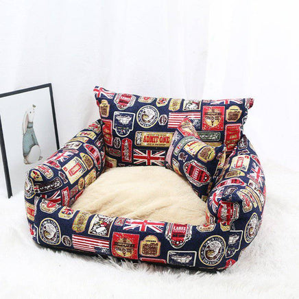 Pet Couch Seat Autumn And Winter Sofa Pet Nest Canvas - Fun Gifts & More