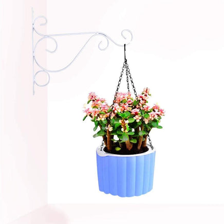 Northern European Wall Hanging Flower Stand Balcony Garden Hanging Flower Stand Hook Hanging Small Light European And American Home Amazon Cross Border - Fun Gifts & More