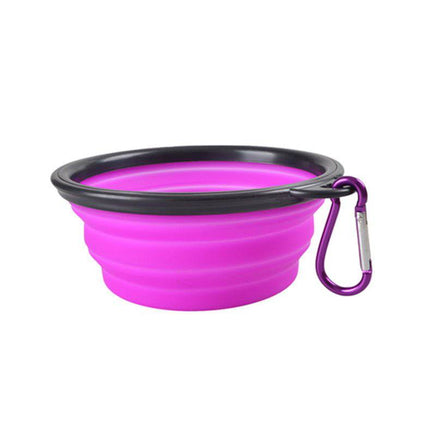 New Silicone Pet Folding Bowl Dog Bowl - Fun Gifts & More