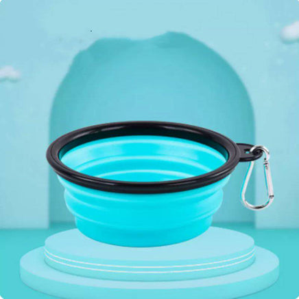 New Silicone Pet Folding Bowl Dog Bowl - Fun Gifts & More