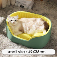 New winter pet kennel Universal washable dog kennel for all seasons Winter warm and deep sleep cat kennel for cats - Fun Gifts & More