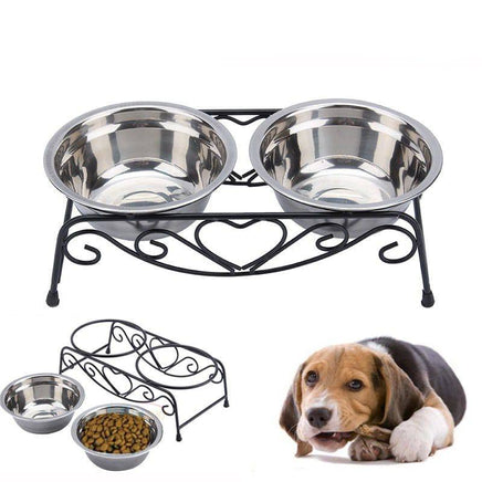 Stainless steel pet bowl - Fun Gifts & More