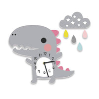 Cartoon dinosaur wall clock - Fun Gifts & More