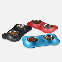 Pet double bowl - Fun Gifts & More