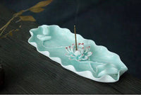 Ceramic Incense Tray Backflow Saucer - Fun Gifts & More