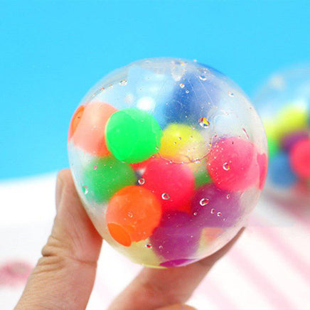 Solid Ball Extrusion Vent TPR Soft Rubber Toy Ball - Fun Gifts & More