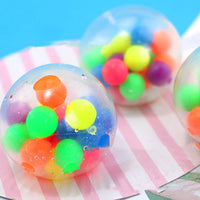 Solid Ball Extrusion Vent TPR Soft Rubber Toy Ball - Fun Gifts & More