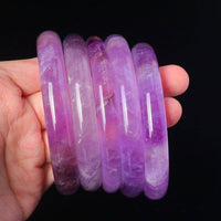 Fashion Simple And Natural Lavender Crystal Bracelet - Fun Gifts & More