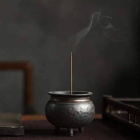 Mini Three-legged Incense Burner Ceramic Tripod Incense Burner - Fun Gifts & More