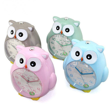 Creative children owl cartoon clock - Fun Gifts & More