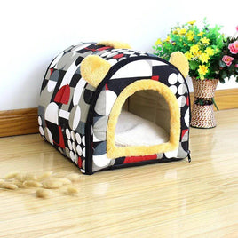 Pet kennel cat house bed cushion - Fun Gifts & More