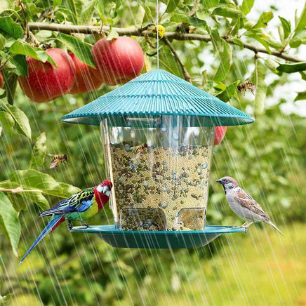 Outdoor Garden Hanging Metal Bird Feeder - Fun Gifts & More