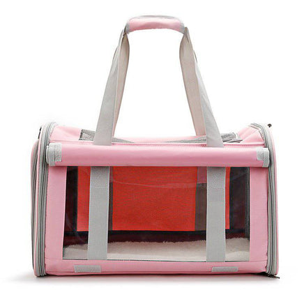 Outdoor Portable Pet Bag Transparent Breathable Foldable Pet Bag - Fun Gifts & More