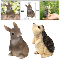 Garden Decorations Bunny Hedgehog Yard Gardening - Fun Gifts & More