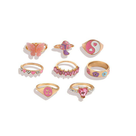 European And American Fashion Personality Color Dripping Ring - Fun Gifts & More