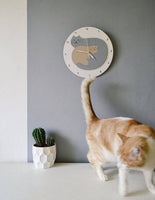 Cute Cartoon Kitten Wall Clock Home Decoration - Fun Gifts & More