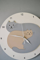 Cute Cartoon Kitten Wall Clock Home Decoration - Fun Gifts & More