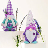 Faceless Doll Lavender Love Standing Ornament - Fun Gifts & More