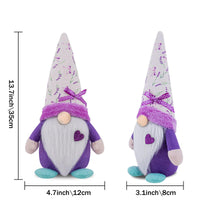 Faceless Doll Lavender Love Standing Ornament - Fun Gifts & More