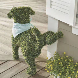 Peeing Dog Topiary Grass Garden Decoration - Fun Gifts & More