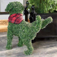 Peeing Dog Topiary Grass Garden Decoration - Fun Gifts & More