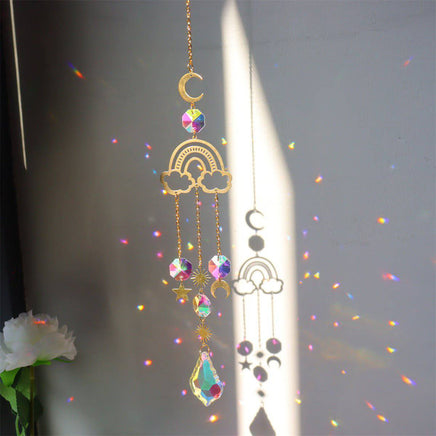 Moon Star Garden Crystal Garden Wind chimes - Fun Gifts & More