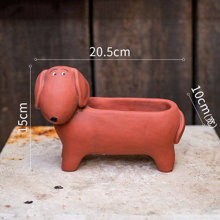 Fashion Personality Cute Pet And Animal Flowerpot - Fun Gifts & More