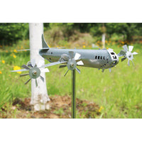 Rotator Metal Windmill Wind Garden Sculpture - Fun Gifts & More