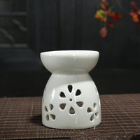 Ceramic Small Size Aromatherapy Furnace Hollow Out Aromatherapy Oil Creative Home Crafts - Fun Gifts & More