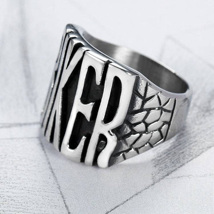 Ring Stainless Steel Motorcycle Ring - Fun Gifts & More