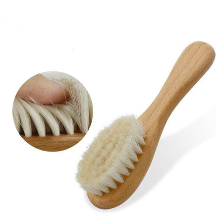 Baby Wool Brush Set, Baby Shower, Scrubbing Brush, Shower Comb Success - Fun Gifts & More