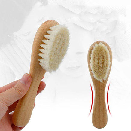 Baby Wool Brush Set, Baby Shower, Scrubbing Brush, Shower Comb Success - Fun Gifts & More