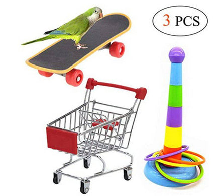 Skateboard Trolley Ring Toy Relieve Emotional Puzzle - Fun Gifts & More