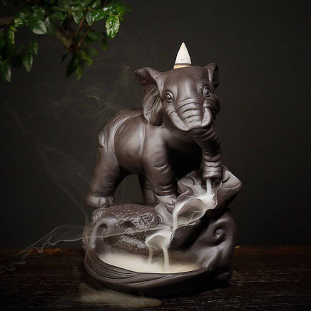 Elephant ornamental aromatherapy stove - Fun Gifts & More