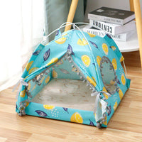 Cat Tent Cat Cat House Enclosed Pet Bed - Fun Gifts & More